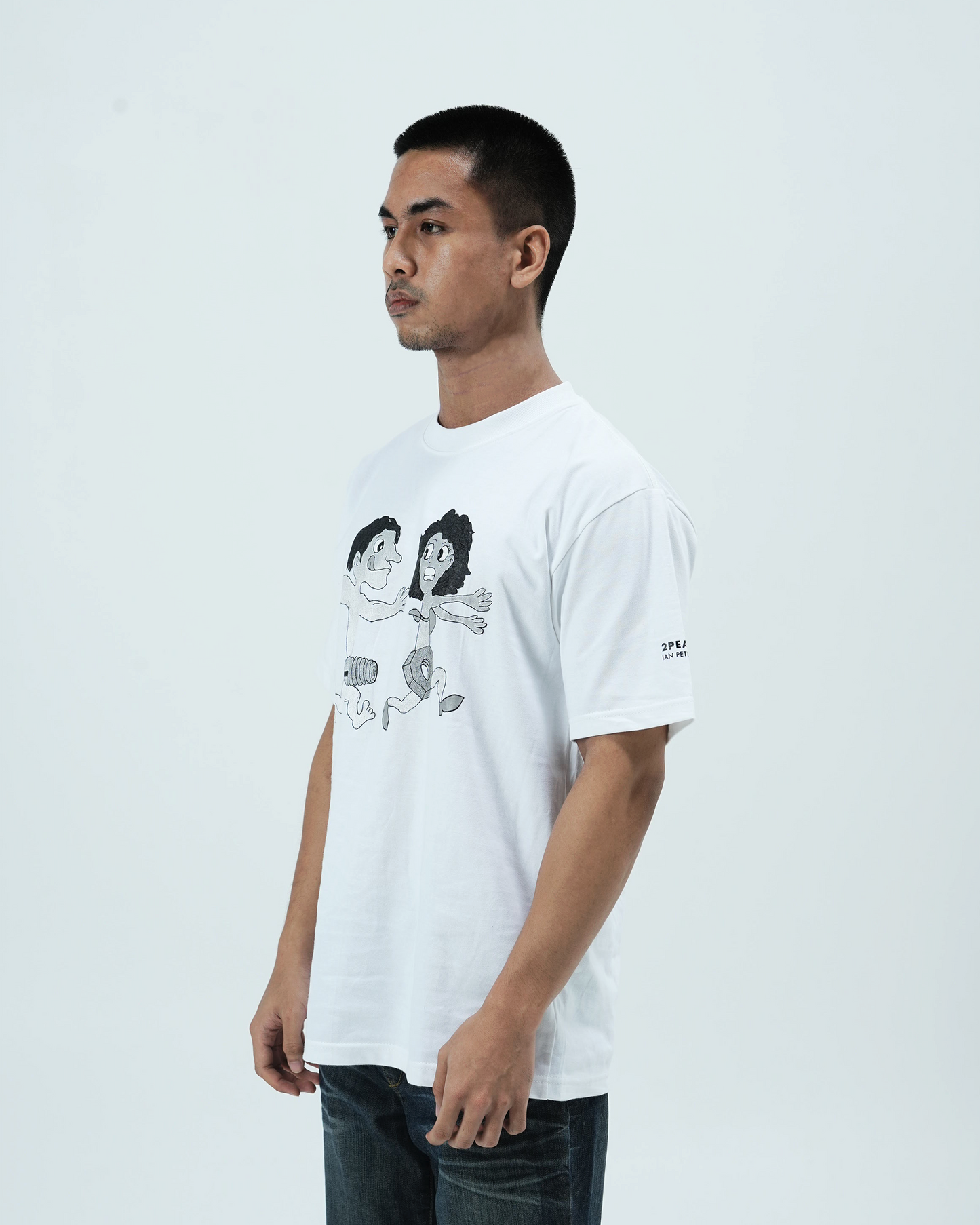 Run Away Tee - White