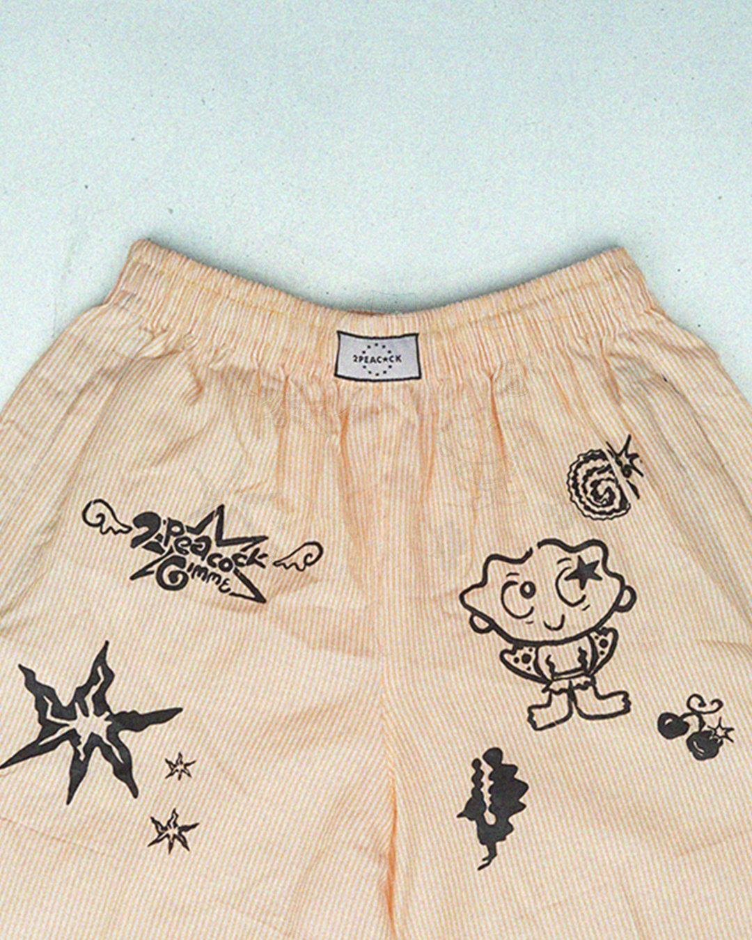 Orange Boxer Shorts - GIMME 2PEACOCK