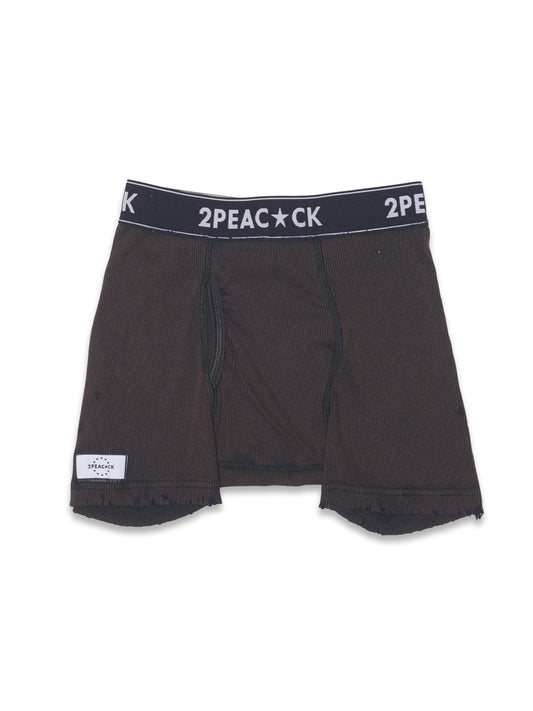 Men's Destroyed Boxer Briefs - Black