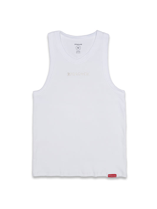 Men's Heavyweight Tank Top - White
